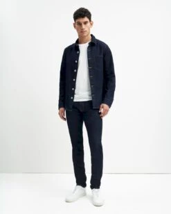 7 For All Mankind Luxe Sport X Stretch Tek Stacked Skinny In Rinse