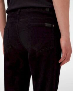 7 For All Mankind Slimmy Tapered Corduroy In Black -7 For All Mankind c163683be22cffad65b4568dae0a7282
