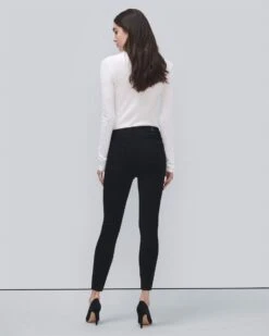 7 For All Mankind B(air) Aubrey Ankle Jean In Rinsed Black -7 For All Mankind e474d1e7a517f6aa19405e372ae933f6