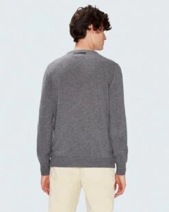 7 For All Mankind Cashmere Crew In Grey -7 For All Mankind e8bf1e284de4a8fe6eab9ac315214636