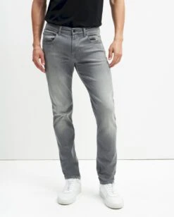 7 For All Mankind Luxe Performance Plus Slimmy Tapered In Grey -7 For All Mankind ee0ddc6cb07b6c0f0c05363f17426df1